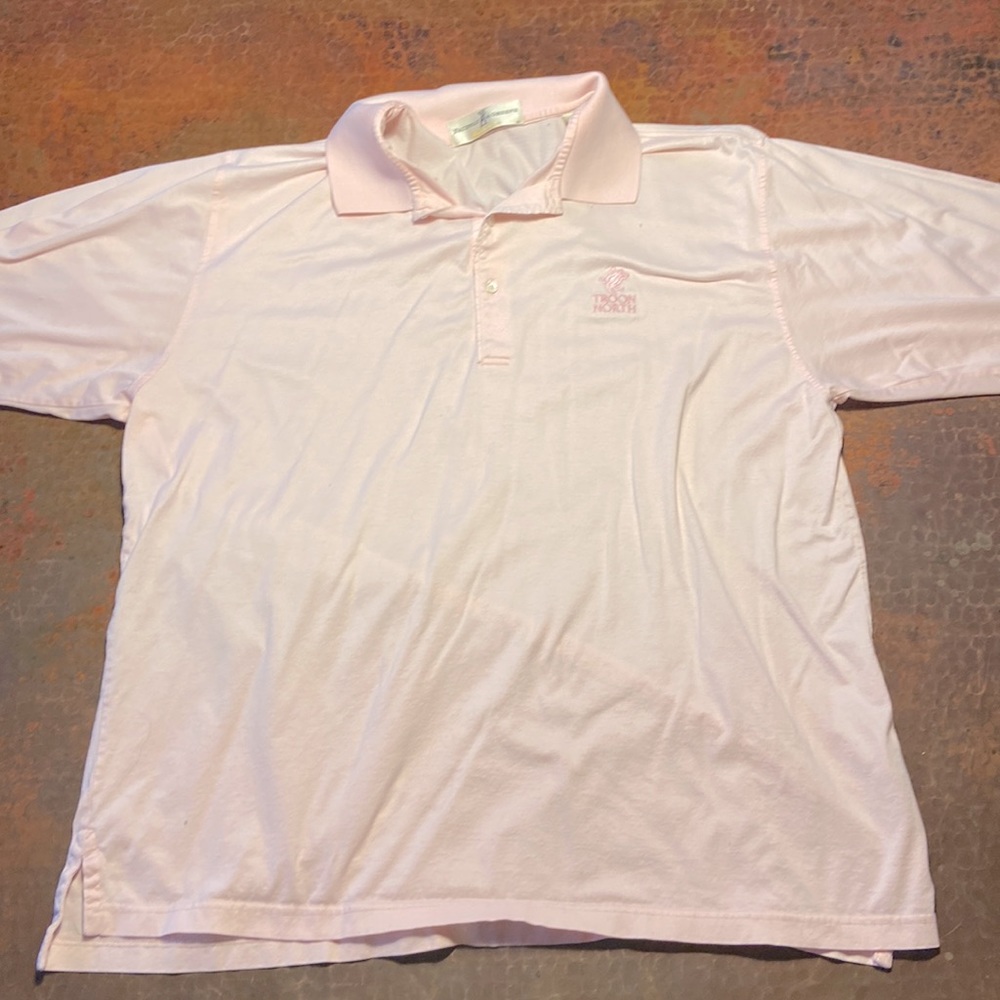 Pink Fairway and Greene XL Pink Short-Sleeve Polo T-Shirt